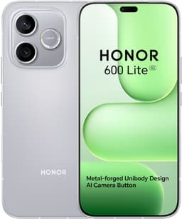 HONOR 600 Lite 5G Smartphone - 256GB - Grijs - 6520mAh - 45W SuperCharge - 108MP - 120Hz AMOLED - IP66 — thumbnail 1