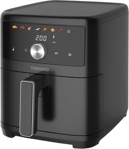 Grote Airfryer - Heteluchtfriteuse - Gezond Koken - Ruim Inhoud - 47 x 265 x 305 cm - Zwart — thumbnail 2