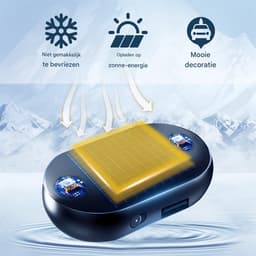 Ynkkvre -Elektromagnetischer Auto-Enteiser - Aluminiumlegering - Gebruik Van Elektromagnetische Energie Voor 360° Dekking - 1 X - Voor Auto's blauw — thumbnail 3