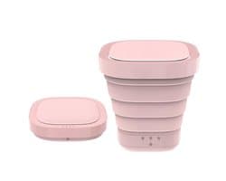 SCH® Mini Wasmachine - Wasmachine - Roze - ‎30cm x 30cm x 10cm
