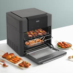 RWB® Airfryer XXL - Mini-oven - Heteluchtfriteuse - Grijs - ‎34x33x36cm — thumbnail 1