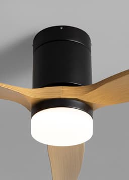 CREATE - Stille 40W plafondventilator met technische ABS bladen in verschillende maten - L - Met licht - WIFI - WIND CALM — thumbnail 3