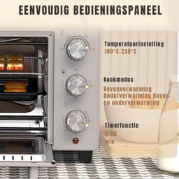 SAVI® Stoomoven - Stoomoven Kookboek - Zilver - ‎39cm x 46cm x 29cm — thumbnail 8