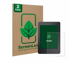 ScreenLeaf - Screenprotector voor Amazon Kindle Paperwhite 2015 (7. Gen.) - Duurzame schermbescherming Folie Beschermfolie transparant 2 Stuks