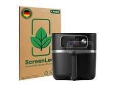 ScreenLeaf - Screenprotector voor Philips Airfryer HD9880/90 - Duurzame schermbescherming Folie Beschermfolie transparant 2 Stuks