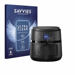 Savvies - Screenprotector voor Philips Airfryer 2000 Gen 2 6,2L - Folie Beschermfolie transparant 6 Stuks — thumbnail 2