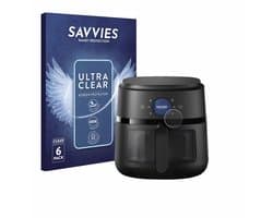 Savvies - Screenprotector voor Philips Airfryer 2000 Gen 2 6,2L - Folie Beschermfolie transparant 6 Stuks — afbeelding 1