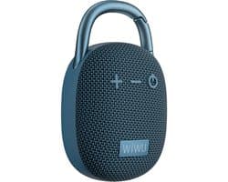 WiWU Bluetooth speaker - Clip Fun H3 - draagbaar - IPX5 - TWS - microSD - Blauw