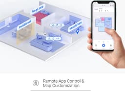 Ezviz RE4 Slimme Robotstofzuiger - LiDAR Navigatie - Dweilen (300 ml) - Obstacle Vermijding - No-Go Zones - Tapijt Detectie - E10 Filter - Compatibel met Alexa, Google Assistant - Wit — thumbnail 17