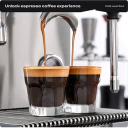 HiBREW H21 Espressomachine – 15 Bar – PID Temperatuurregeling – Instelbare Extractietijd & Pre-infusie – 58mm Portafilter – Drie-gats Stoommondstuk – 1,8L Watertank – Thuis & Kleine Horeca — thumbnail 2
