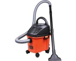 Nat Droog Stofzuiger - Schoonmaak Apparaat - Huishoudelijk Reinigen - 1000W Krachtige Zuigkracht - 8L Capaciteit - Rood Zwart