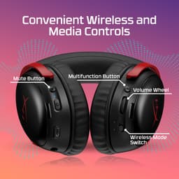 HyperX Cloud III S Wireless - Gaming Headset - Draadloos - Bluetooth & 2.4GHz - Spatial Audio - 120uur Batterij - PC/PS5/Switch2/Mobiel/Steamdeck - Zwart — thumbnail 30