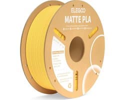 PLA Filament - 3D Print Materiaal - Modellen Maken - Maatnauwkeurigheid +/- 0.03mm - 1.75mm 1kg - Zonnig Geel