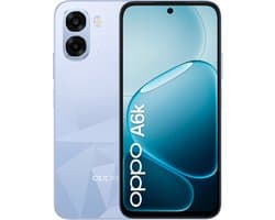 OPPO A6k 17,1 cm (6.75") Dual SIM Android 15 4G USB Type-C 4 GB 256 GB 6100 mAh Blauw
