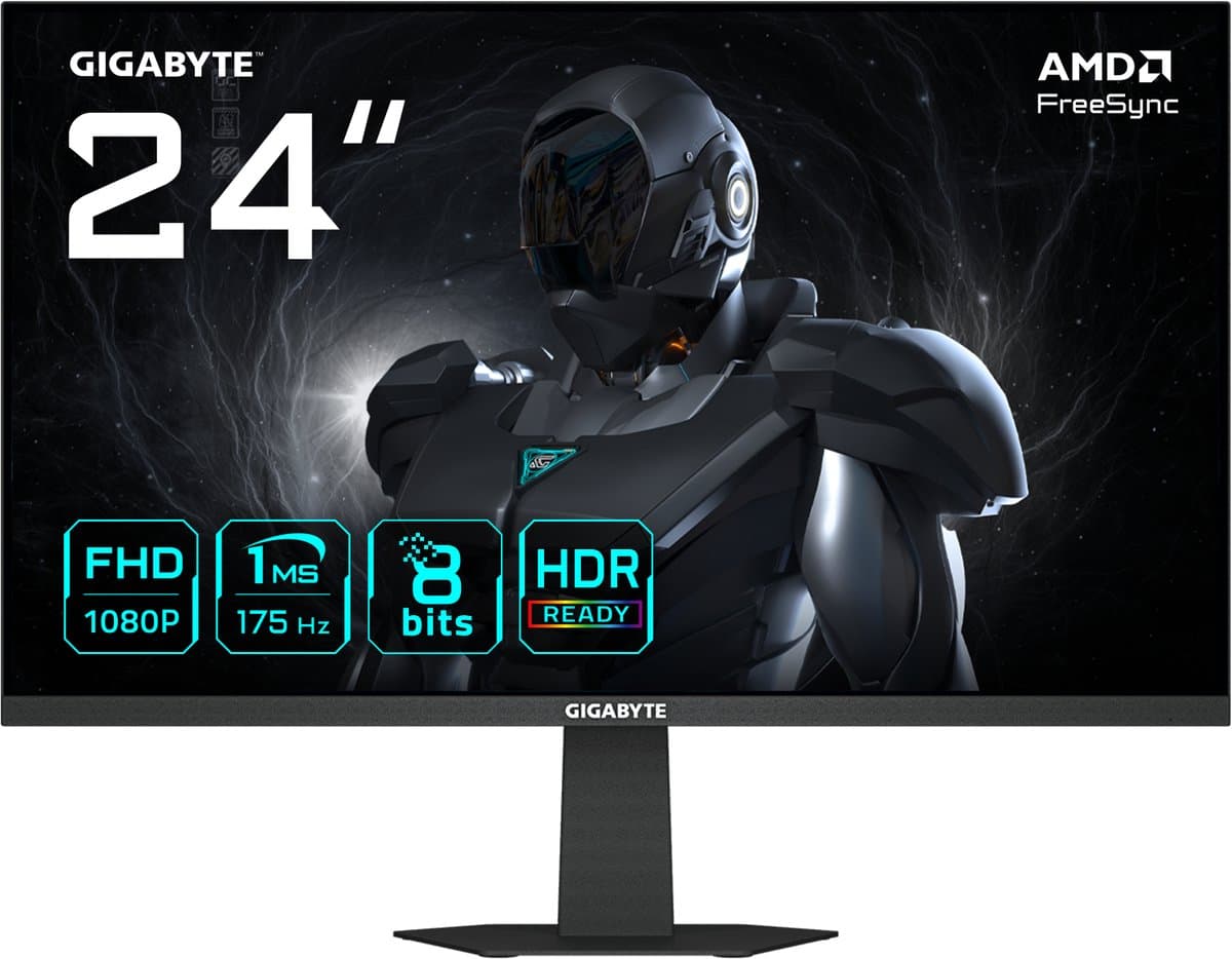 GIGABYTE GS24F14A - Full HD IPS Gaming Monitor - 175Hz - 24 Inch — afbeelding 1