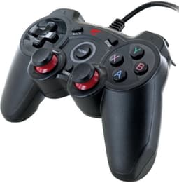 Schwaiger USB Gaming Controller Gamepad Pad 2x Vibration voor PC PS3 Android TV — thumbnail 1