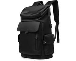 Schoudertas - schoudertas heren - Laptop Casual Rugzak voor Mannen 17 Inch - Slim Lichtgewicht Waterdichte Reis Rugzak - Anti-Diefstal Grote Werk Computer Bag - School Rugzak Daypack voor Mannen Vrouwen