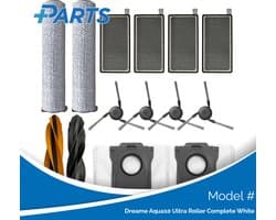 Dreame Aqua10 Ultra Roller Complete White Onderhoudsset (Plus.Parts® alternatief voor RAK67 / RAK70)