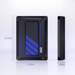 DM Externe harde schijf 500GB - Draagbare HDD - USB 3.2 Gen1 - Zwart — thumbnail 9