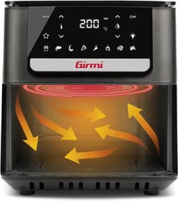 Luchtfriteuse XXL 6,5 Liter met 8 Programma's - Digitale Airfryer 1700W — thumbnail 4