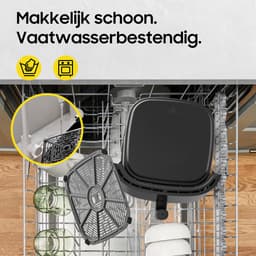 Dewelling XL Airfryer 9L AF80D10 – 2350W Heteluchtfriteuse met 360° Luchtcirculatie, 9 Programma's — thumbnail 10