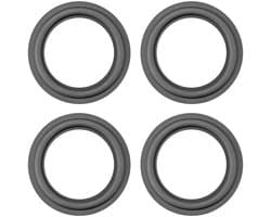 Allecto - Speaker randen - Subwoofer ringen - Vervangingsonderdelen - Zwart - Speaker reparatie - Decoratie - 4.5 inch - 4 stuks