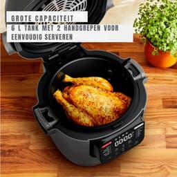 Aurixi® Multicooker - Multicookers - Grijs - ‎38cm x 36cm x 35cm — thumbnail 4