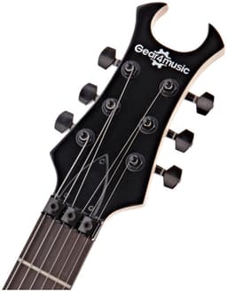Harlem X Elektrische Gitaar van Gear4music, Zwart — thumbnail 2