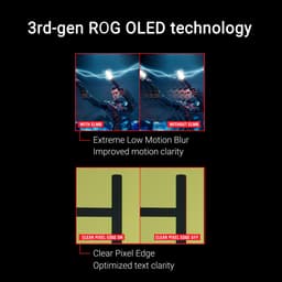 ASUS ROG Strix OLED XG27AQDMGR - QHD OLED Gaming Monitor - 240 Hz - 0.03ms - G-Sync Compatible - 27 Inch — thumbnail 15