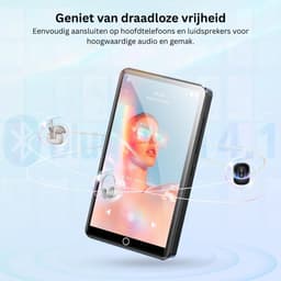 MP3 Speler Bluetooth - FM-Radio - Zwart — thumbnail 2