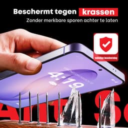 Screenprotector Geschikt voor Samsung Galaxy S26 Ultra Screen protector Tempered Gehard galaxy glas - 2 stuks beschermglas — thumbnail 4