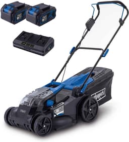 Accu Grasmaaier - Elektrische Grasmaaier - Grote Tuinen - Borstelloze Motor - 43 cm Maaibreedte — thumbnail 1