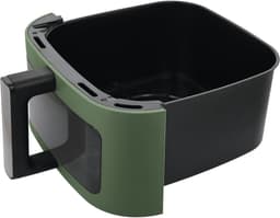 Airfryer XL - Heteluchtoven - Gezond Bakken - Dubbele Weerstand - 10 Liter - Groen — thumbnail 7