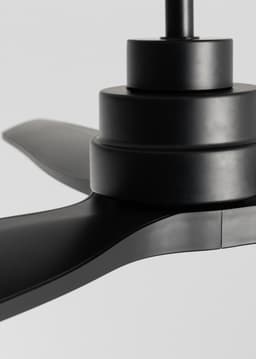 CREATE - Stille plafondventilator van 40 W met technische ABS-bladen, verkrijgbaar in verschillende maten - M - Geen licht - Controller voor wandmontage - WIND STYLANCE — thumbnail 3