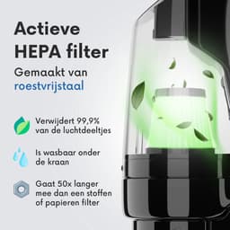 Kruimelzuiger Snoerloos PRO 11.000 Pa – Handstofzuiger met HEPA Filter – 2-in-1 Auto Stofzuiger & Airduster – Draadloos, Oplaadbaar, 7 Opzetstukken – Krachtige Kruimeldief Zwart — thumbnail 5