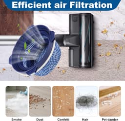 2 stucks Filterpatronen - Filter HEPA voor Samsung Jet 75 70 75+ 60 90 VS9000RL Vervangingsfilters voor Draadloze Stofzuiger DJ97-02649A Filters voor Micro-Handstofzuigers voor Optimale Zuigprestaties — thumbnail 4