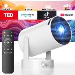 RONN® Mini beamers - Projector - Mini beamer - Zwart - 15cm x 15cm x 22cm — thumbnail 1