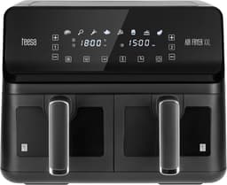 Dubbele Heteluchtfriteuse XXL 2x4L - 2700W met LCD-scherm en 7 Programma's — thumbnail 5