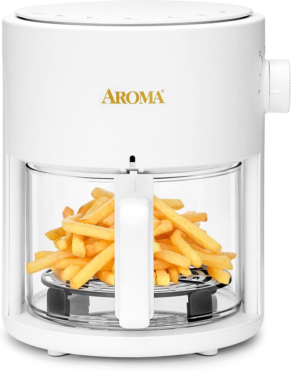 Glazen heteluchtfriteuse en convectieoven met 360 graden Crisp Technologie — afbeelding 1