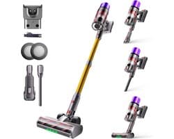 Krachtige Draadloze Kruimeldief met Sterke Zuigkracht en Stofsensor