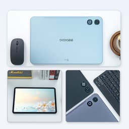 DOOGEE Tab G6 Max VIP - Tablet - 32GB RAM+256GB ROM (2TB TF) - 13,4 Inth FHD+ 90Hz - 4G LTE - 11000mAh/18W - Dubbele luidspreker - 5G WiFi - GPS - 3,5 mm audio - Face ID - met toetsenbord/pen/muis tablet - Grijs — thumbnail 4