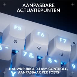 Logitech G PRO X TKL - Gaming Toetsenbord - US QWERTY - Wit — thumbnail 5