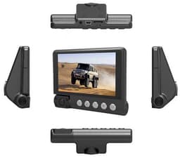 4-inch 1080P touchscreen auto DVR-rijrecorder met dubbele lens voor het opnemen van autoritten — thumbnail 3