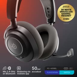 SteelSeries Arctis Nova 7 Gen 2 - Draadloze Gaming Headset - PC - Zwart — thumbnail 4