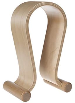 Universele houten hoofdtelefoonhouder voor over-ear hoofdtelefoons — thumbnail 1