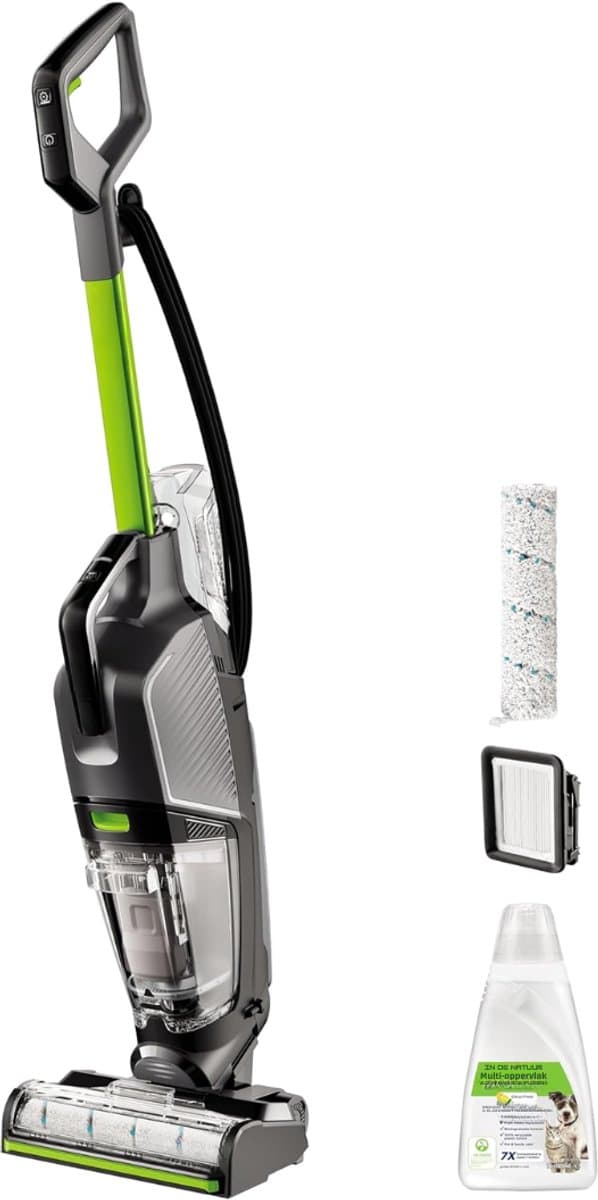 MMP® Steelstofzuiger met snoer - Steelstofzuiger - Stofzuiger - Grijs - ‎25cm x 27cm x 112cm — afbeelding 1