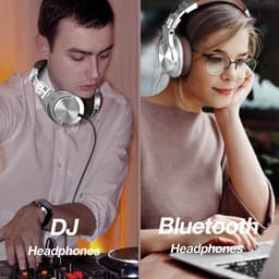 OneOdio Fusion A70 Zilver/Bruin – Draadloze Over-Ear Koptelefoon – DJ & Studio – Hi-Res Audio — thumbnail 13