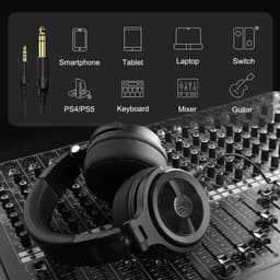 OneOdio Monitor 40 – DJ Koptelefoon – Over-Ear – Bedraad – High-Resolution Audio — thumbnail 7