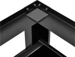 Livista Wasmachine onderkast met lades - Wasmachine kast - Opbergkast - Wasmachine onderkast - 63x54x31 cm - Zwart — thumbnail 3