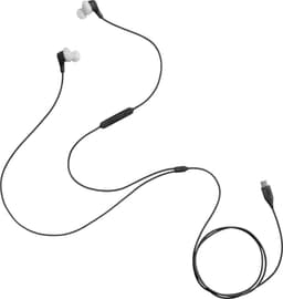 JBL Endurance Run 3 USB-C - Sport Oordopjes voor iPhone 15, 16 & 17 - Bedrade In-ear met FlipHook - USB-C Headset met Microfoon - IP65 Zweetbestendig - Hardlopen & Fitness - Zwart — thumbnail 1